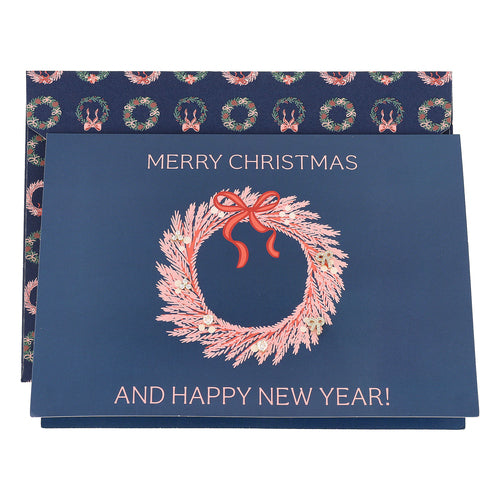 Merry Christmas with Brass Gold Earring Set